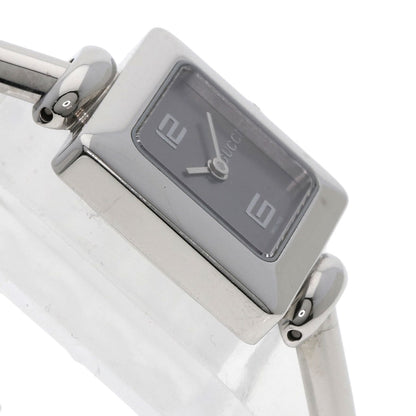 GUCCI Square face Watches 1900L Stainless Steel/Stainless Steel Ladies