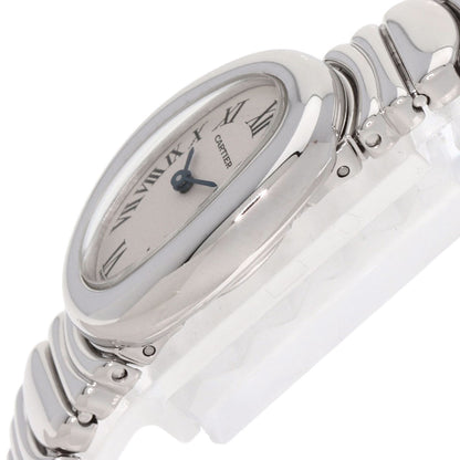 CARTIER Mini Baignoire Watches 2369 K18 White Gold/K18 White Gold Ladies