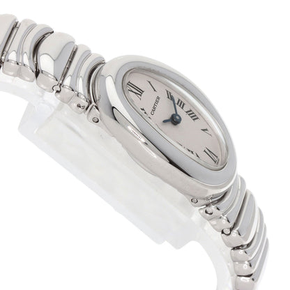 CARTIER Mini Baignoire Watches 2369 K18 White Gold/K18 White Gold Ladies