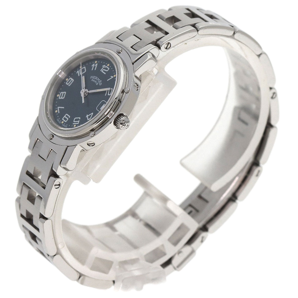 HERMES Clipper Watches CL4.210 Stainless Steel/Stainless Steel Ladies