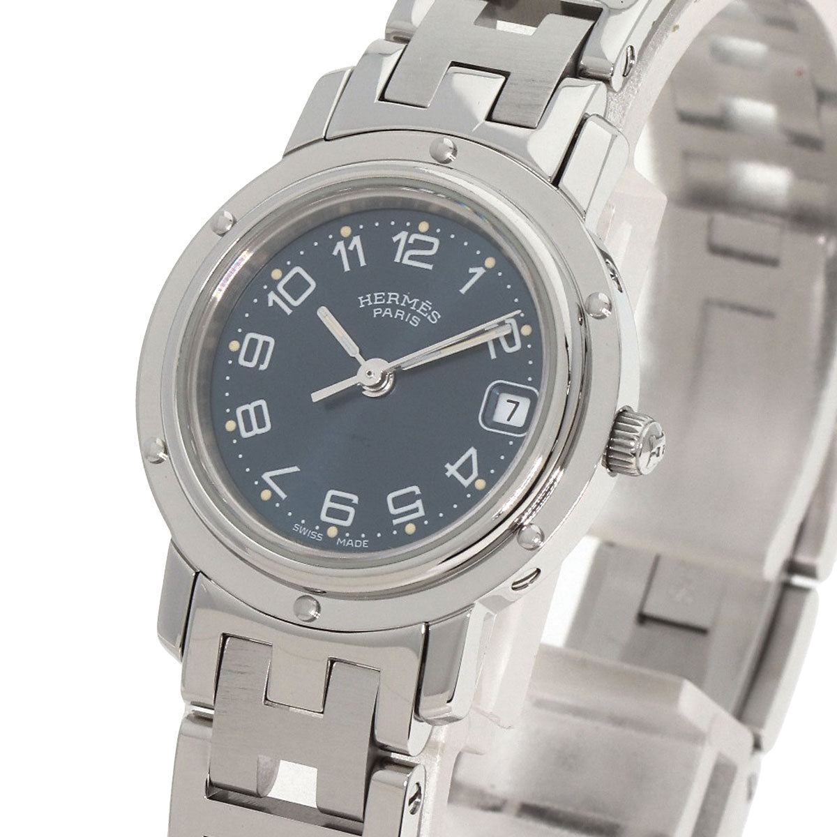 HERMES Clipper Watches CL4.210 Stainless Steel/Stainless Steel Ladies