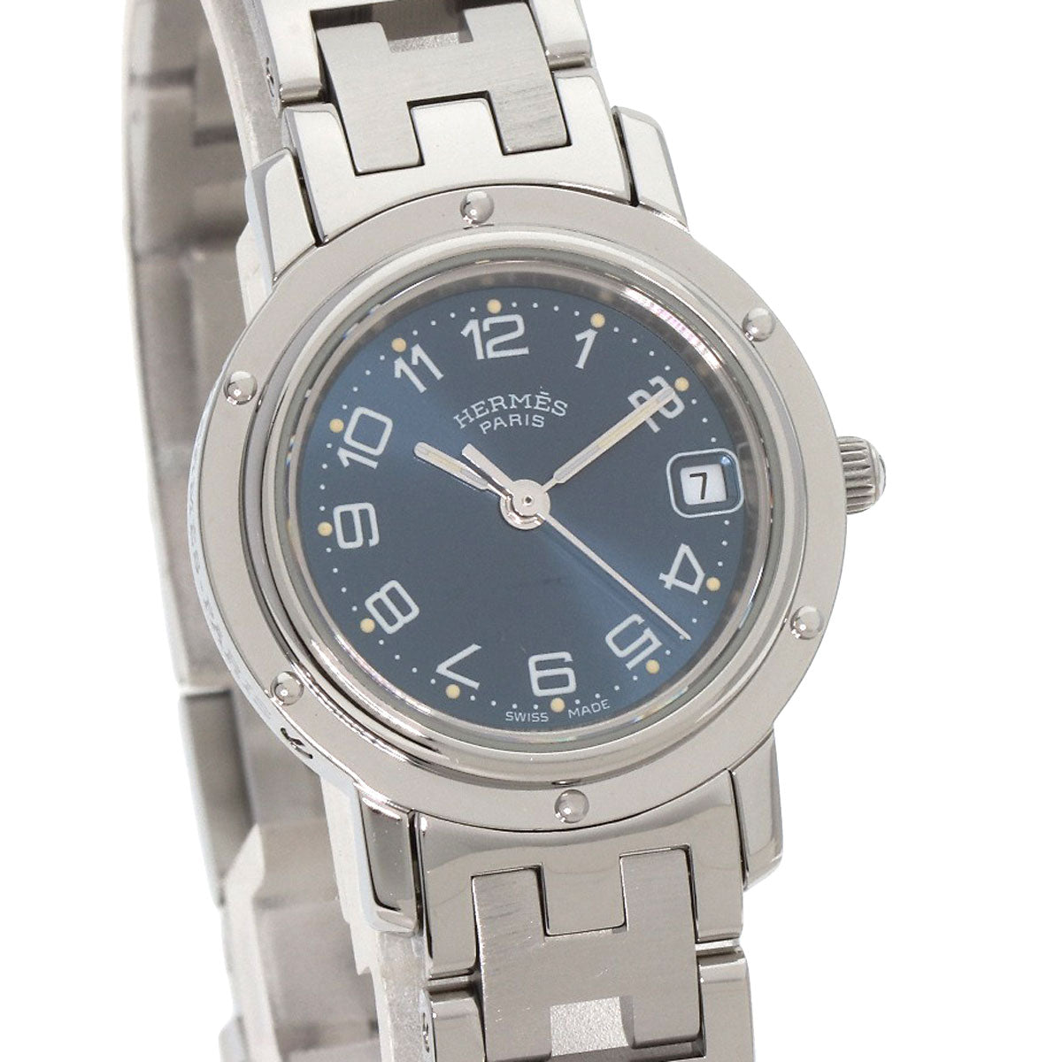 HERMES Clipper Watches CL4.210 Stainless Steel/Stainless Steel Ladies