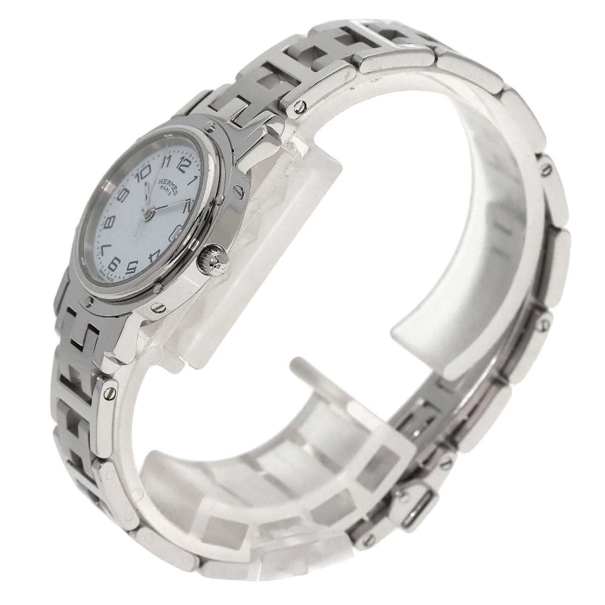 HERMES Clipper Watches CL4.210 Stainless Steel/Stainless Steel Ladies