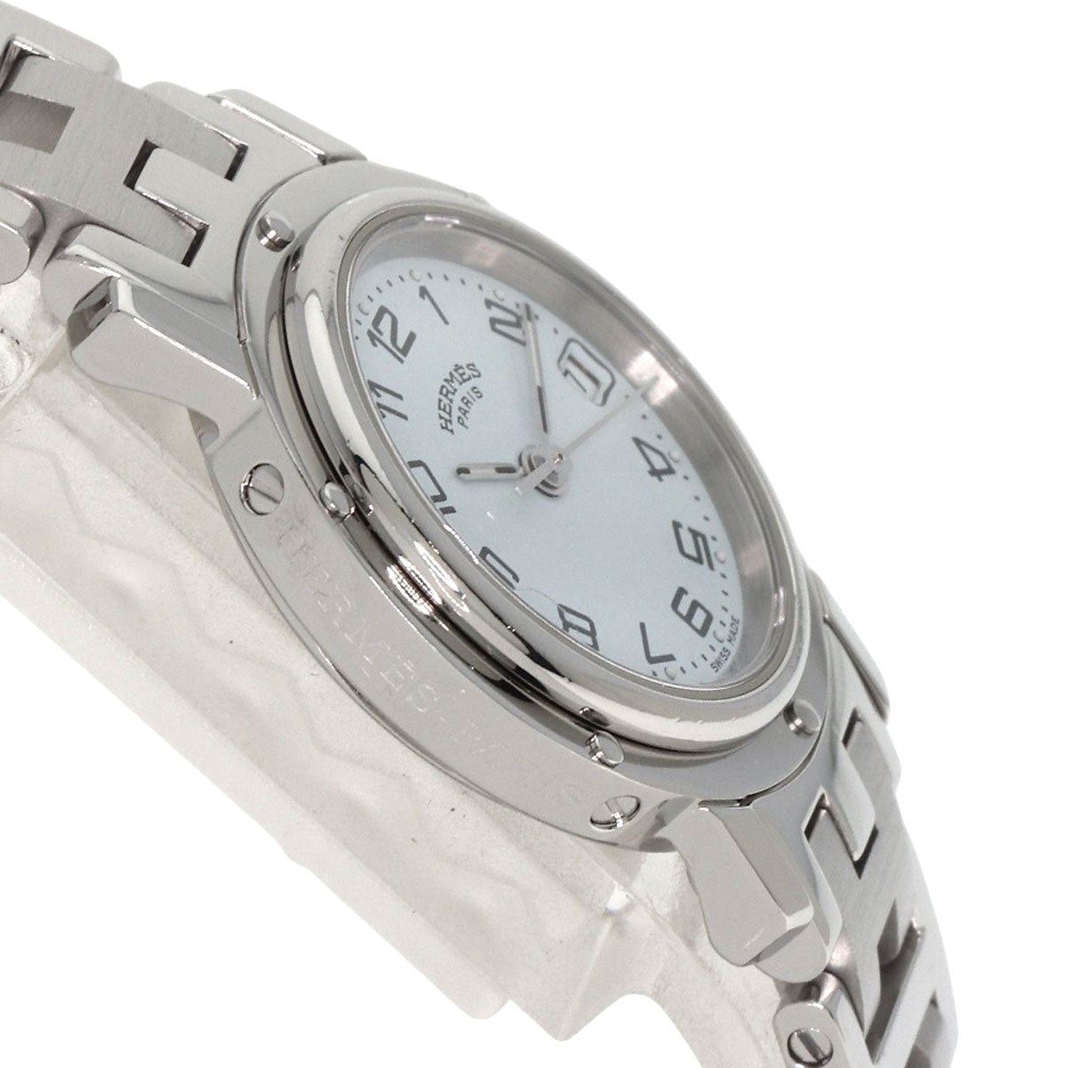 HERMES Clipper Watches CL4.210 Stainless Steel/Stainless Steel Ladies