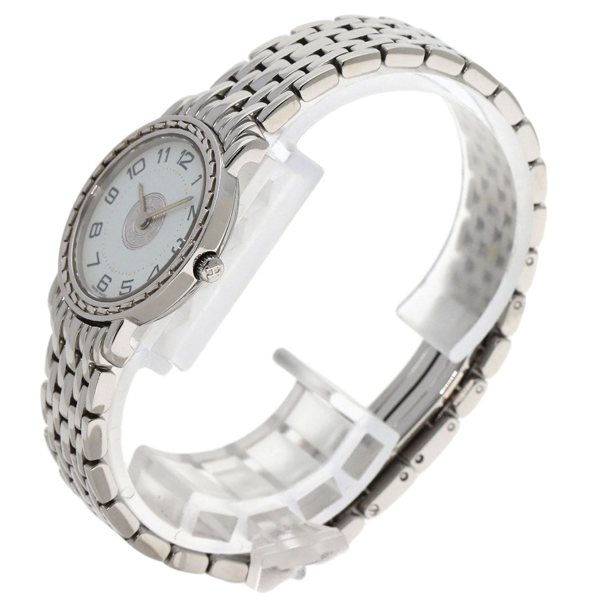 HERMES Serie Watches SE4.210 Stainless Steel/Stainless Steel Ladies