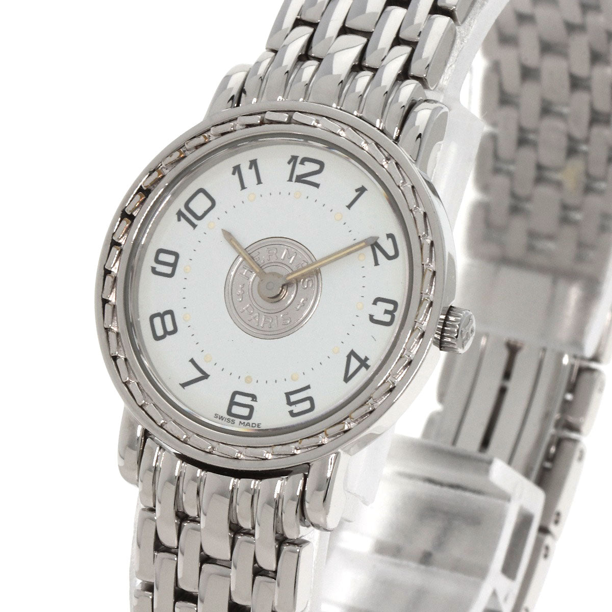 HERMES Serie Watches SE4.210 Stainless Steel/Stainless Steel Ladies