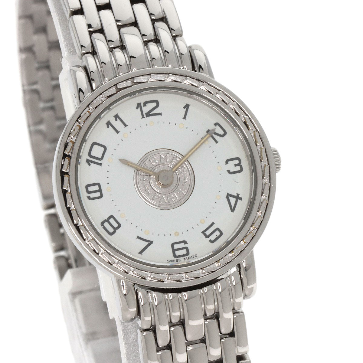 HERMES Serie Watches SE4.210 Stainless Steel/Stainless Steel Ladies