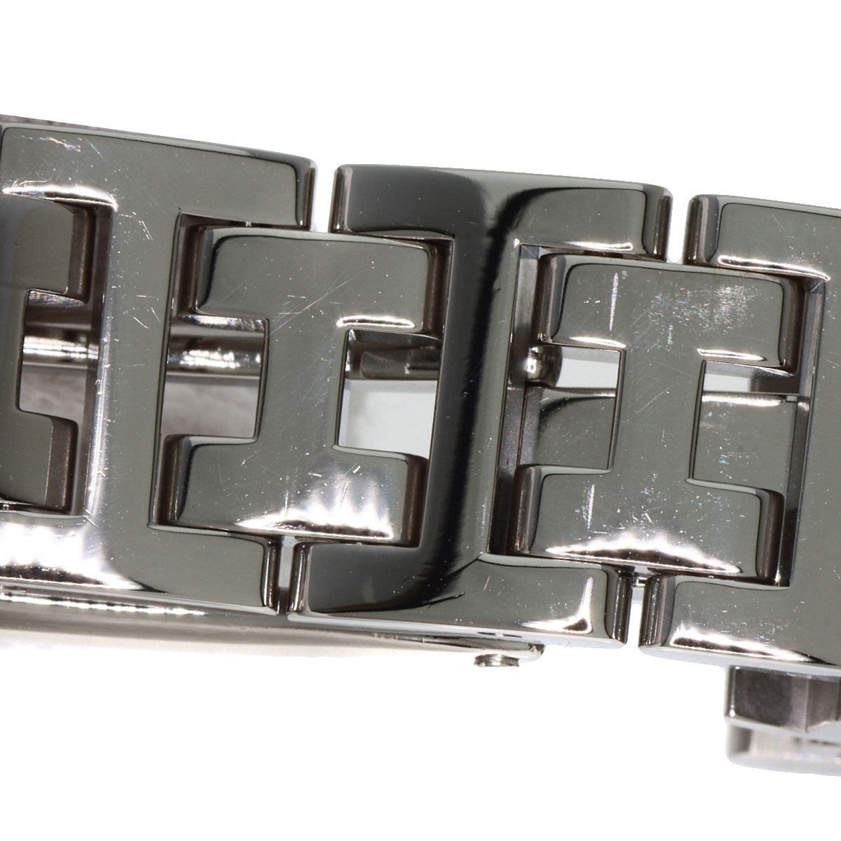 HERMES Clipper Nacre new buckle Watches CL4.210 Stainless Steel/Stainless Steel Ladies