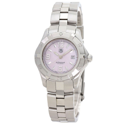 TAG HEUER Professional Exclusive Pink Shell Watches WN1319 Stainless Steel/Stainless Steel Ladies