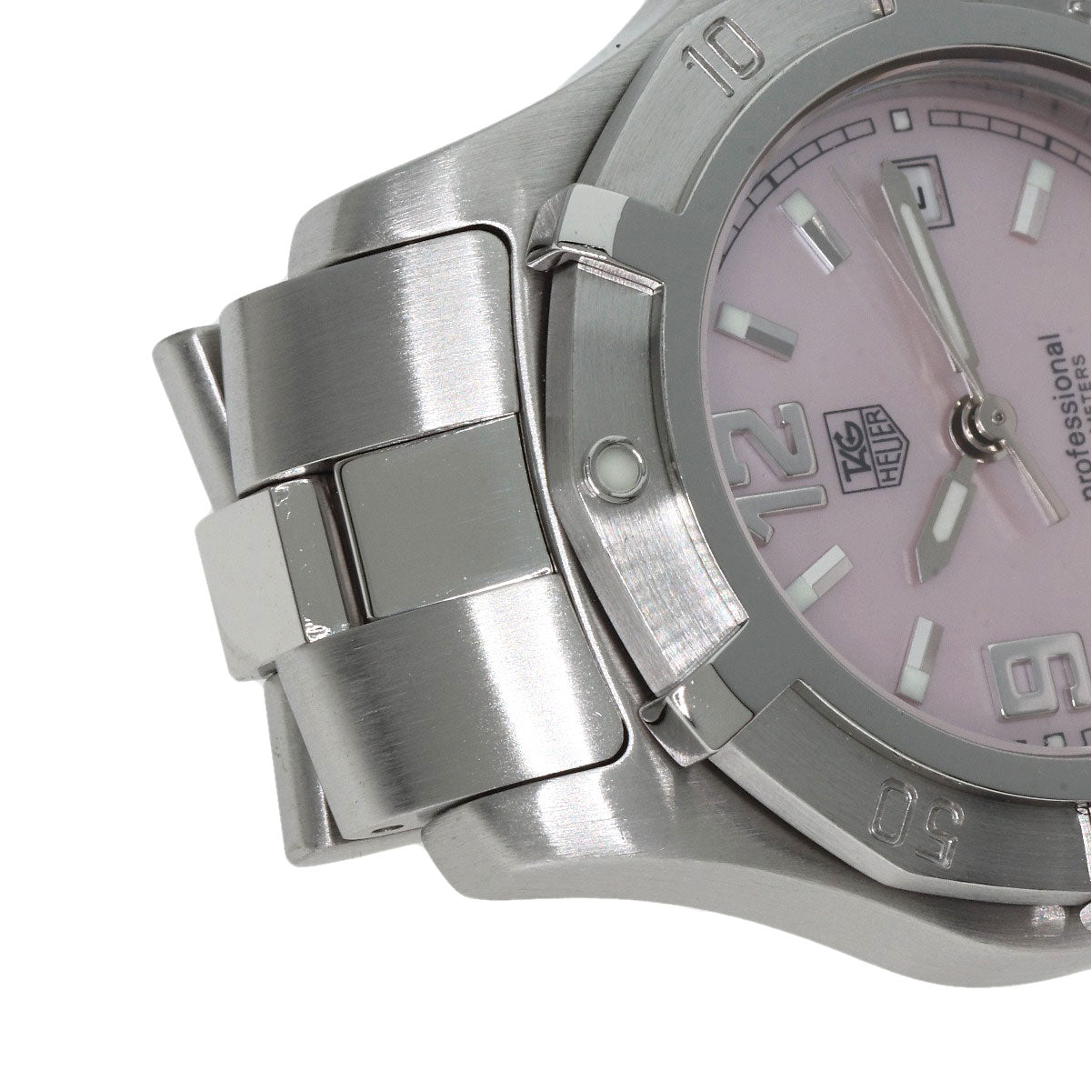 TAG HEUER Professional Exclusive Pink Shell Watches WN1319 Stainless Steel/Stainless Steel Ladies