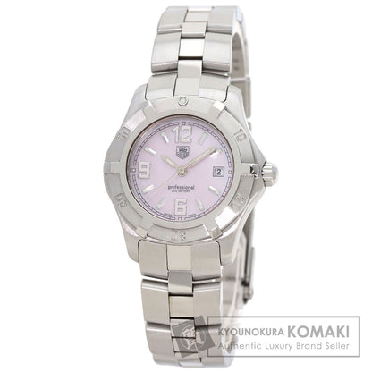 TAG HEUER Professional Exclusive Pink Shell Watches WN1319 Stainless Steel/Stainless Steel Ladies