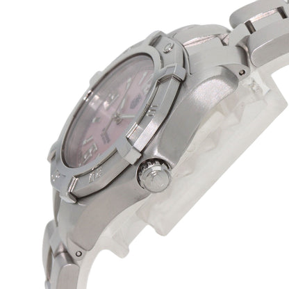 TAG HEUER Professional Exclusive Pink Shell Watches WN1319 Stainless Steel/Stainless Steel Ladies