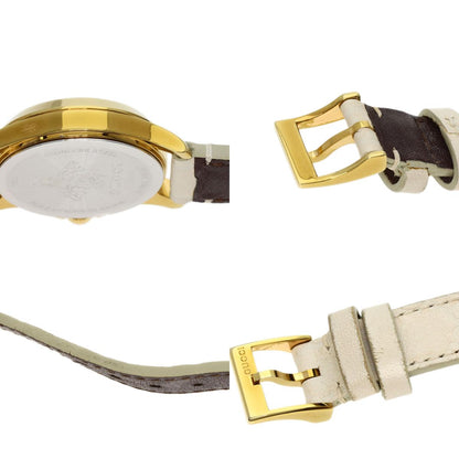 GUCCI G timeless Watches YA126580 Gold Plated/Leather Ladies