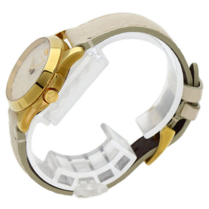 GUCCI G timeless Watches YA126580 Gold Plated/Leather Ladies