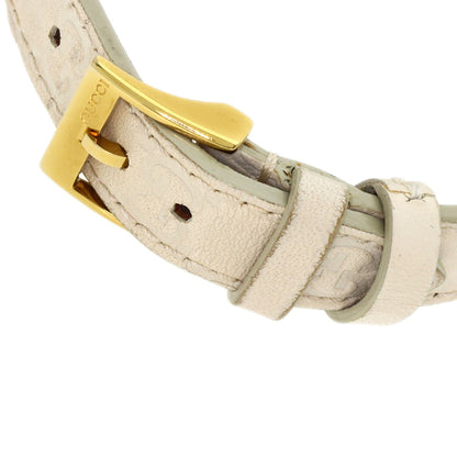 GUCCI G timeless Watches YA126580 Gold Plated/Leather Ladies