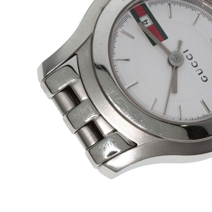 GUCCI Round face Watches 5500L Stainless Steel/Stainless Steel Ladies