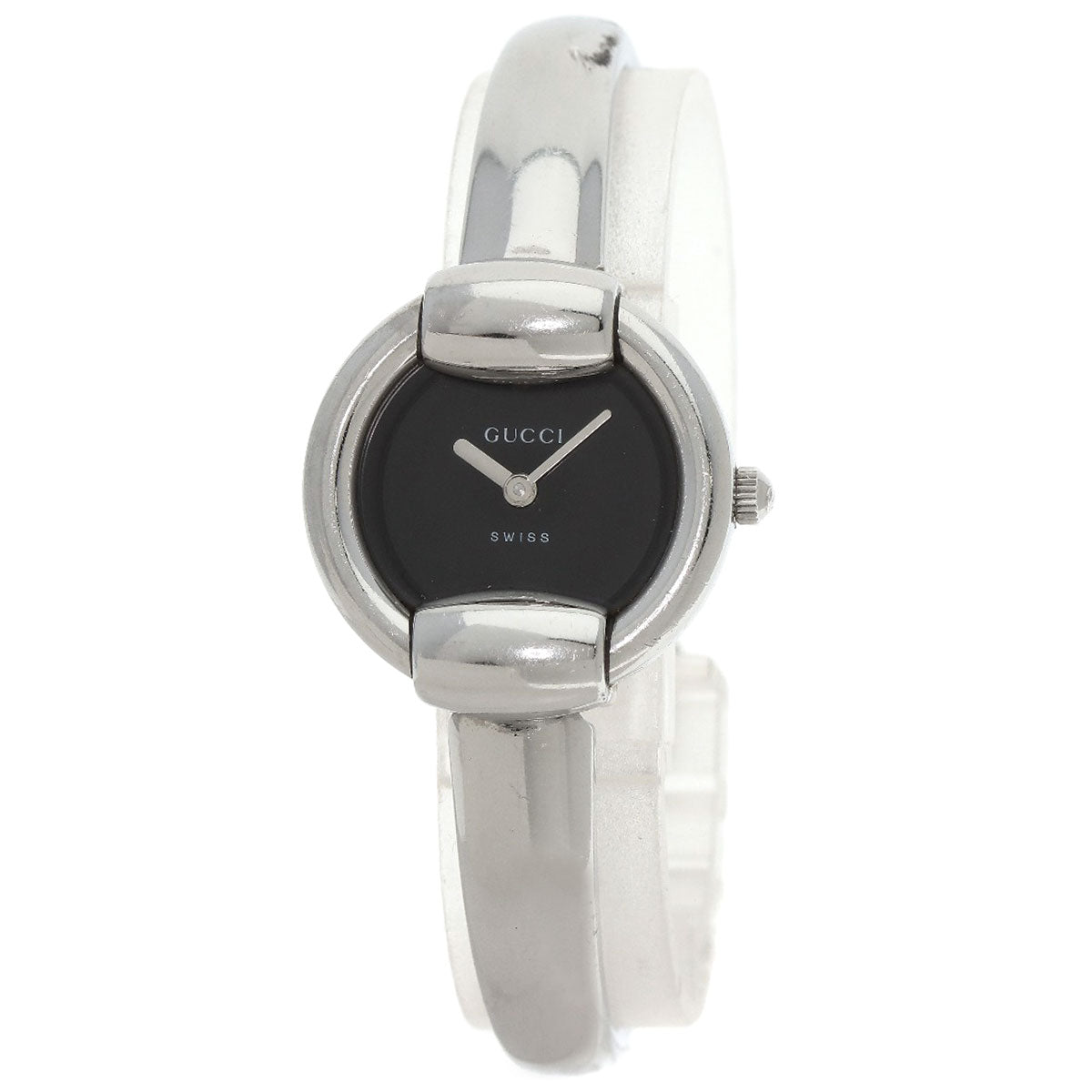 GUCCI Round face Watches 1400L Stainless Steel/Stainless Steel Ladies