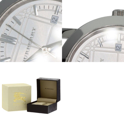 BURBERRY Round face Watches BU1386 Stainless Steel/Leather Ladies