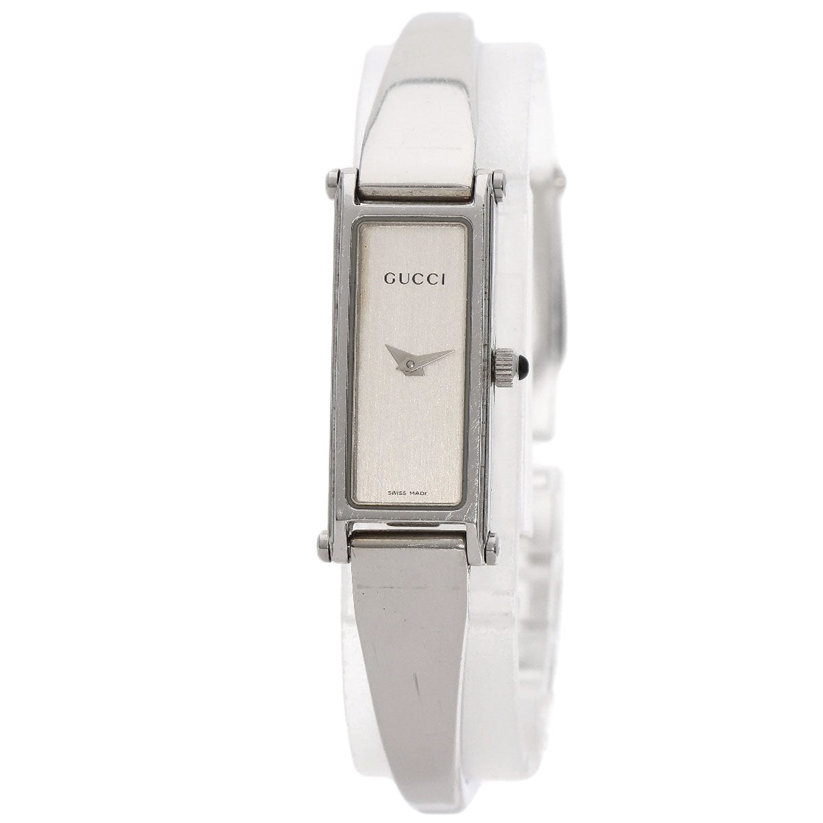 GUCCI Square face Watches 1500L Stainless Steel/Stainless Steel Ladies