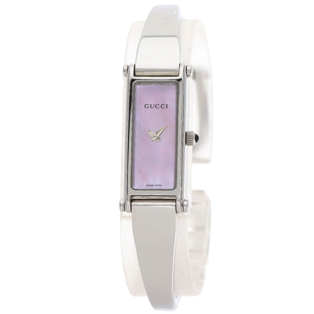 GUCCI Square face Watches 1500L Stainless Steel/Stainless Steel Ladies