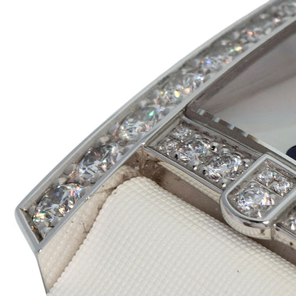 HARRY WINSTON Avenue Traffic Watches 340/LQW.M/D3.1 K18 White Gold/Leather Ladies