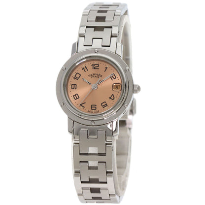 HERMES Clipper Watches CL4.210 Stainless Steel/Stainless Steel Ladies