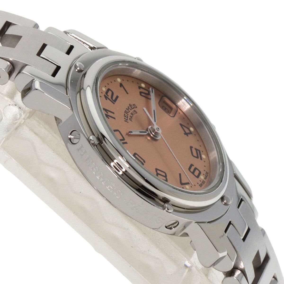 HERMES Clipper Watches CL4.210 Stainless Steel/Stainless Steel Ladies