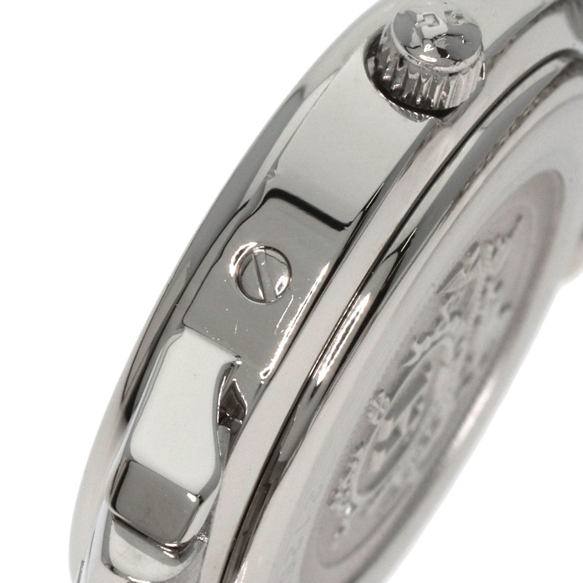 HERMES Clipper Nacre 12P Diamond Watches CL4.230 Stainless Steel/Stainless Steel Ladies