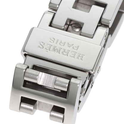 HERMES Clipper Nacre 12P Diamond Watches CL4.230 Stainless Steel/Stainless Steel Ladies