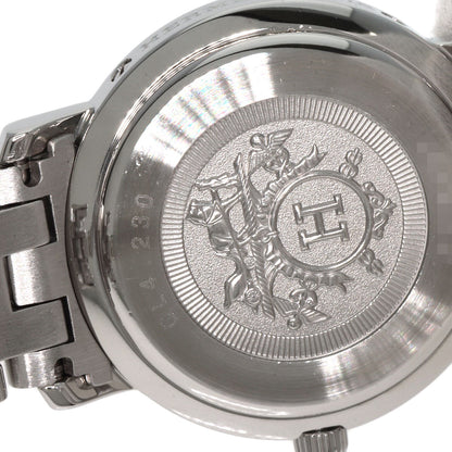 HERMES Clipper Nacre 12P Diamond Watches CL4.230 Stainless Steel/Stainless Steel Ladies