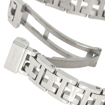 HERMES Clipper Nacre 12P Diamond Watches CL4.230 Stainless Steel/Stainless Steel Ladies