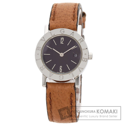 BVLGARI BVLGARI BVLGARI Watches BZ26SLD Stainless Steel/Leather Ladies