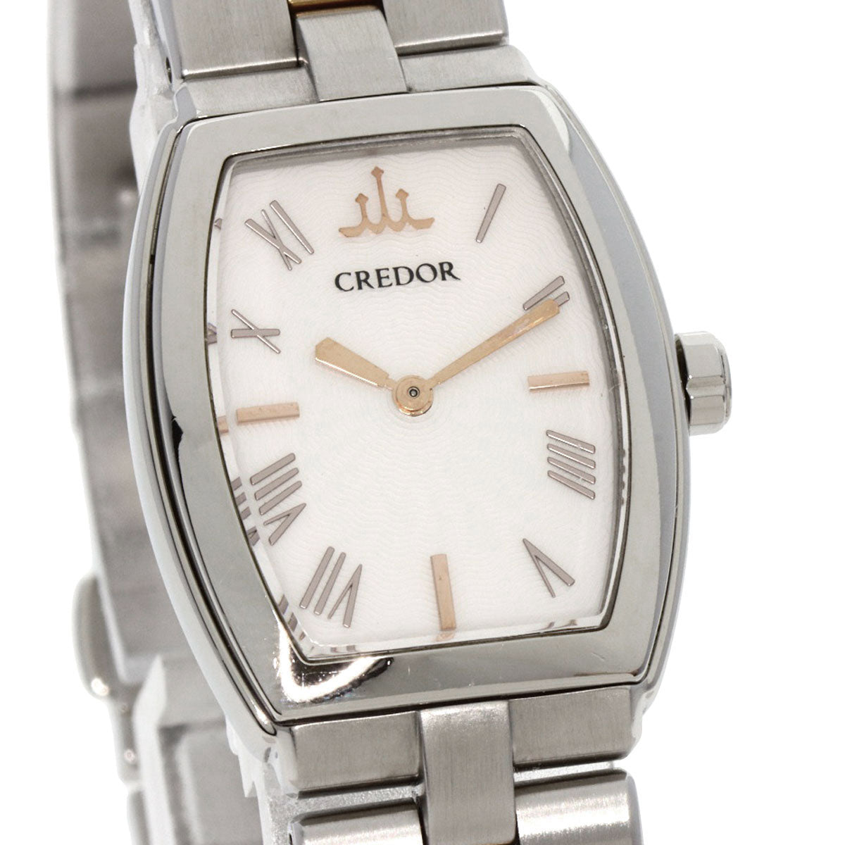 SEIKO CREDOR Signo Aqua Watches 5A70-0AE0 Stainless Steel/Stainless Steel Ladies