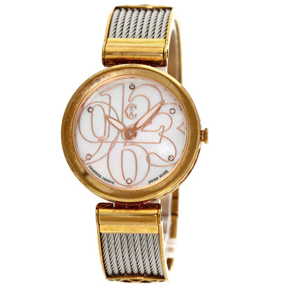 PHILIPPE CHARRIOL Forever Watch Watches FE32 Gold Plated/SSxGP Ladies