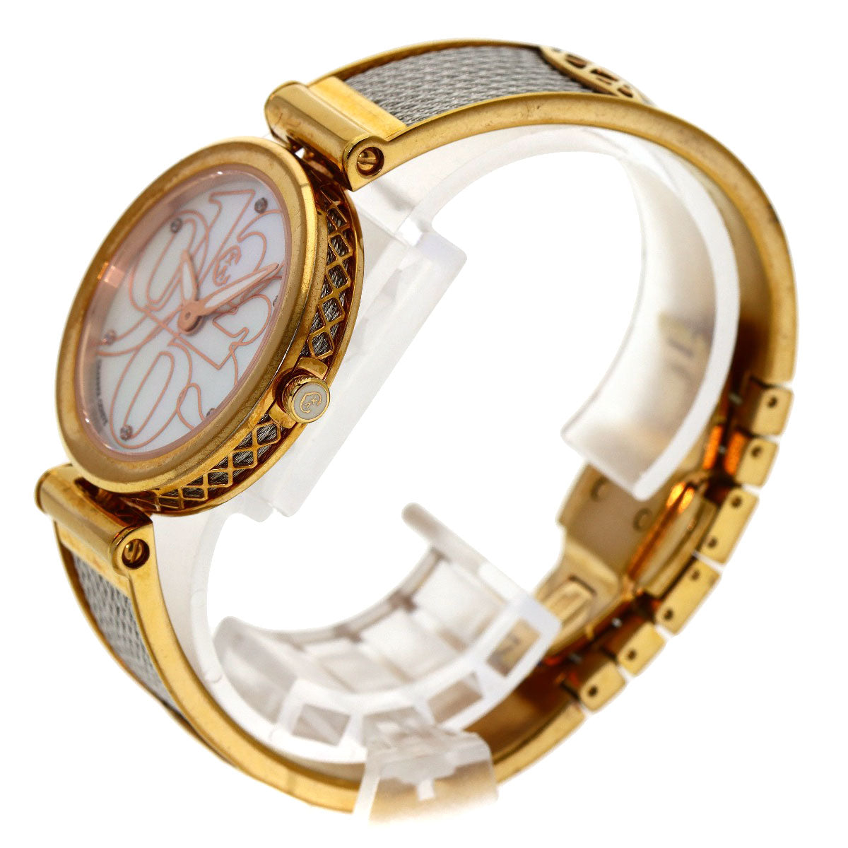 PHILIPPE CHARRIOL Forever Watch Watches FE32 Gold Plated/SSxGP Ladies