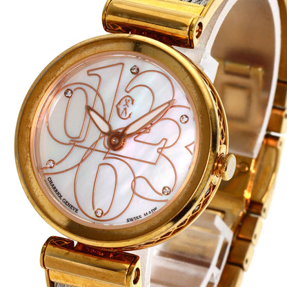 PHILIPPE CHARRIOL Forever Watch Watches FE32 Gold Plated/SSxGP Ladies