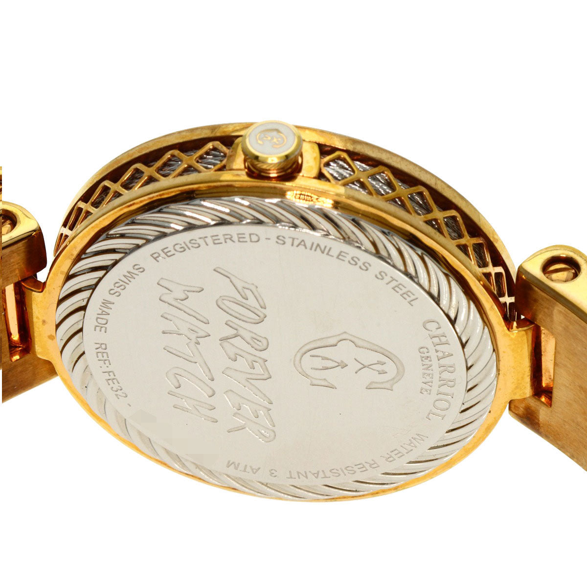PHILIPPE CHARRIOL Forever Watch Watches FE32 Gold Plated/SSxGP Ladies