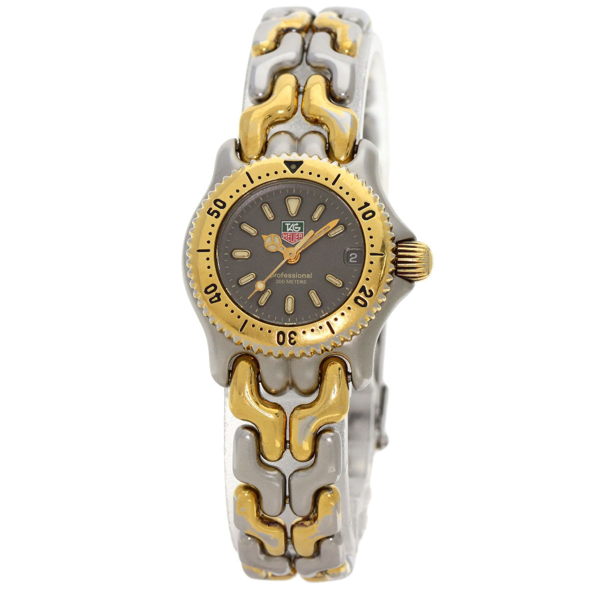 TAG HEUER cell Watches S95.208 Stainless Steel/SSxGP Ladies