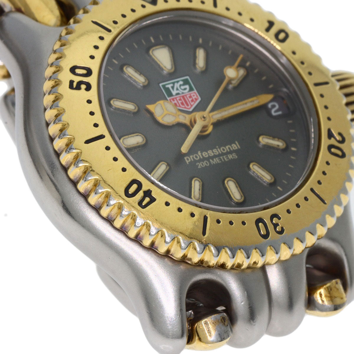 TAG HEUER cell Watches S95.208 Stainless Steel/SSxGP Ladies