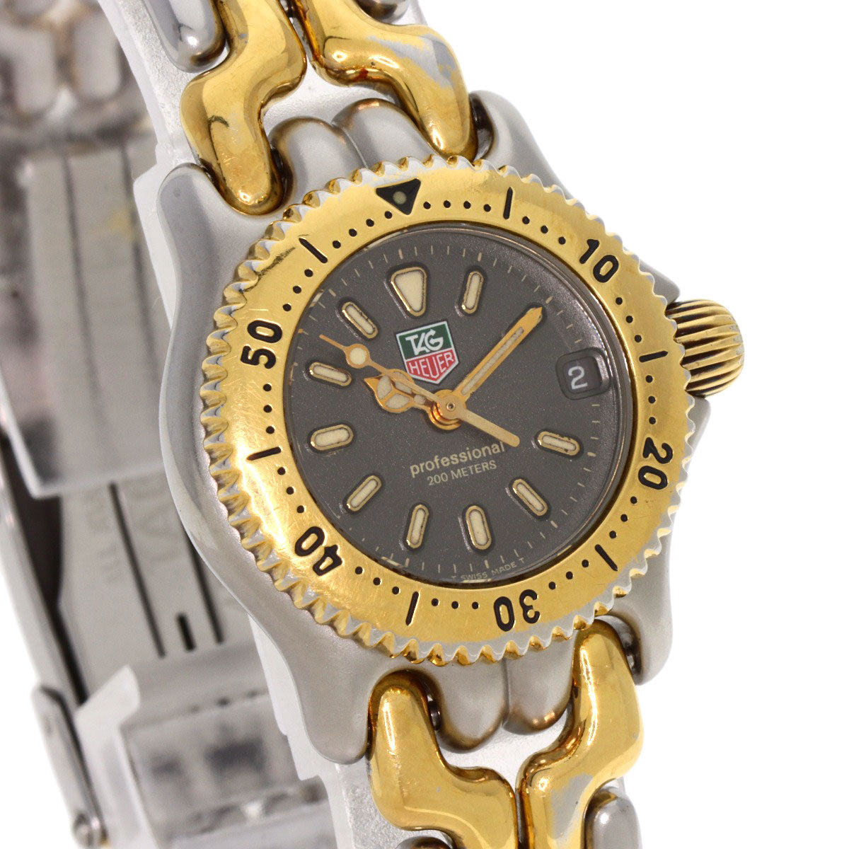 TAG HEUER cell Watches S95.208 Stainless Steel/SSxGP Ladies