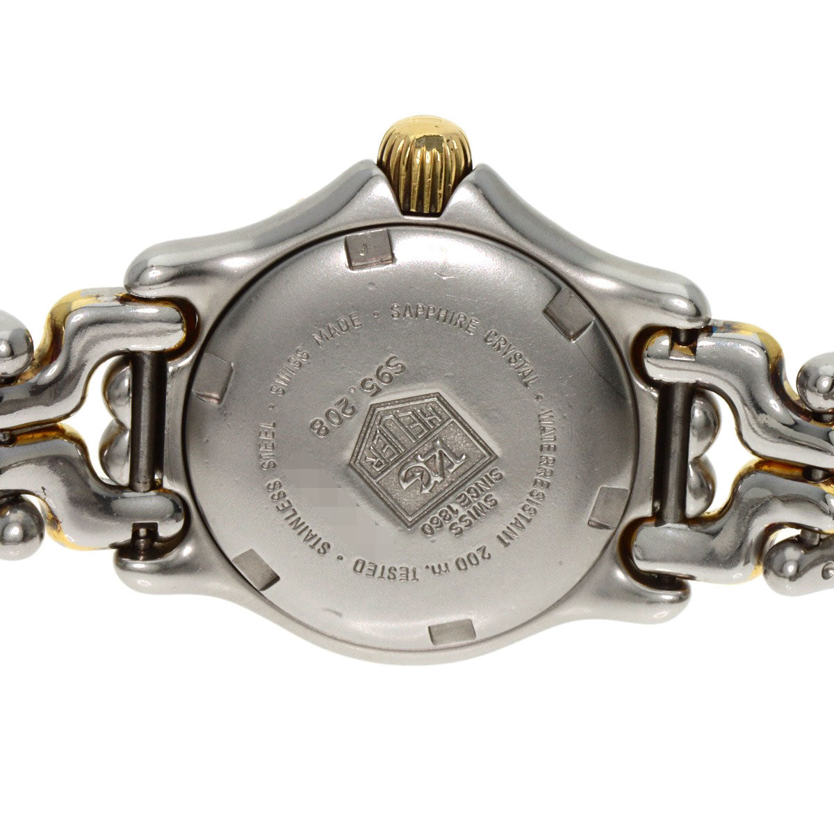 TAG HEUER cell Watches S95.208 Stainless Steel/SSxGP Ladies