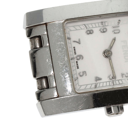 FENDI Square face Watches 7000L Stainless Steel/Stainless Steel Ladies