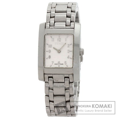 FENDI Square face Watches 7000L Stainless Steel/Stainless Steel Ladies