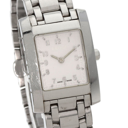 FENDI Square face Watches 7000L  Stainless Steel/Stainless Steel Ladies