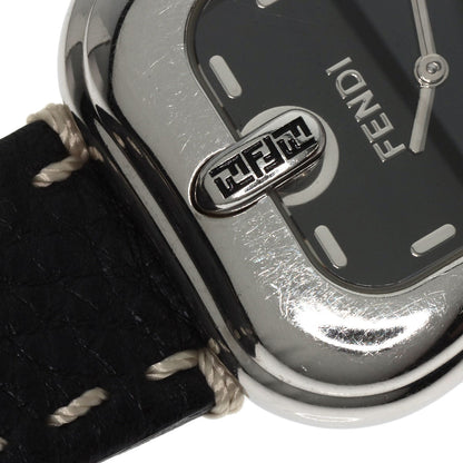 FENDI Buckle motif Watches 3800G Stainless Steel/Leather Ladies