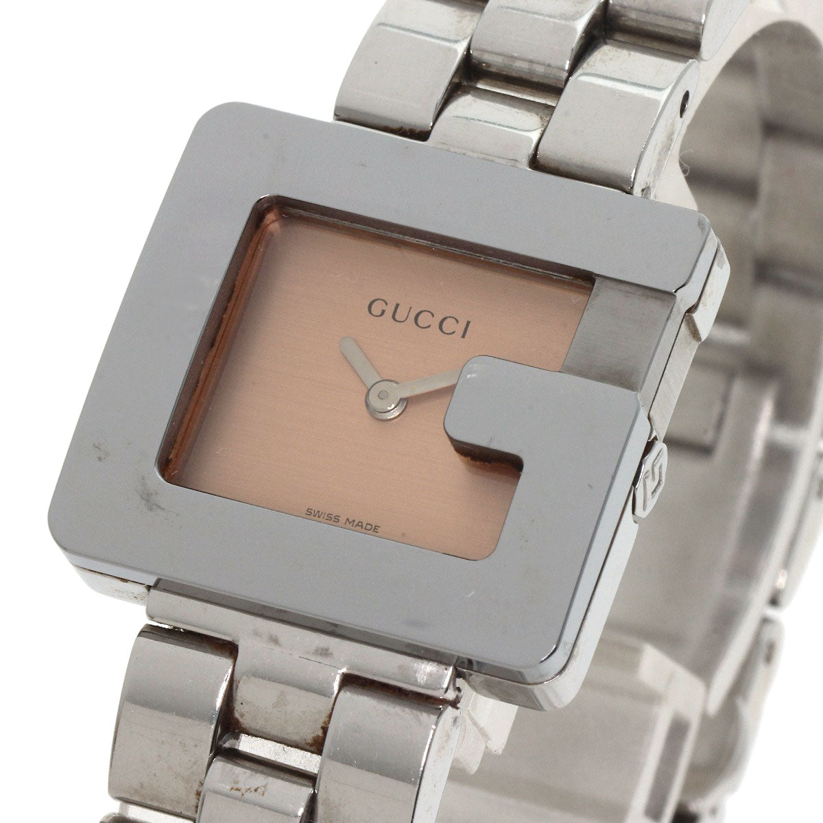 GUCCI G Square Watches 3600L Stainless Steel/Stainless Steel Ladies