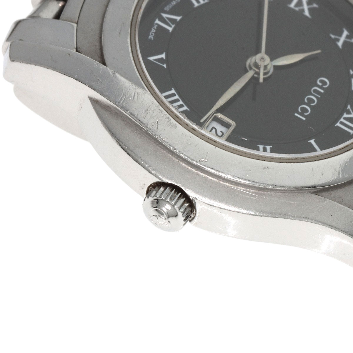 GUCCI Round face Watches 5500L Stainless Steel/Stainless Steel Ladies
