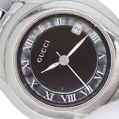 GUCCI Round face Watches  5500L Stainless Steel/Stainless Steel Ladies