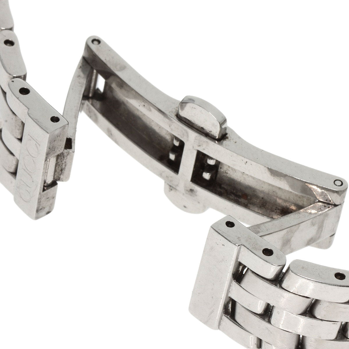 GUCCI Round face Watches 5500L Stainless Steel/Stainless Steel Ladies