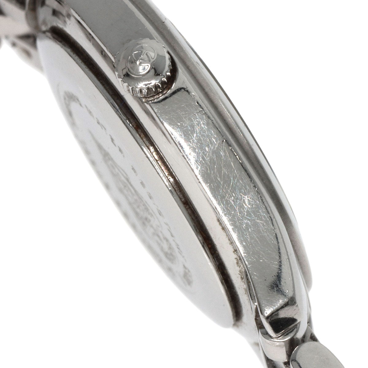 GUCCI Round face Watches 5500L Stainless Steel/Stainless Steel Ladies